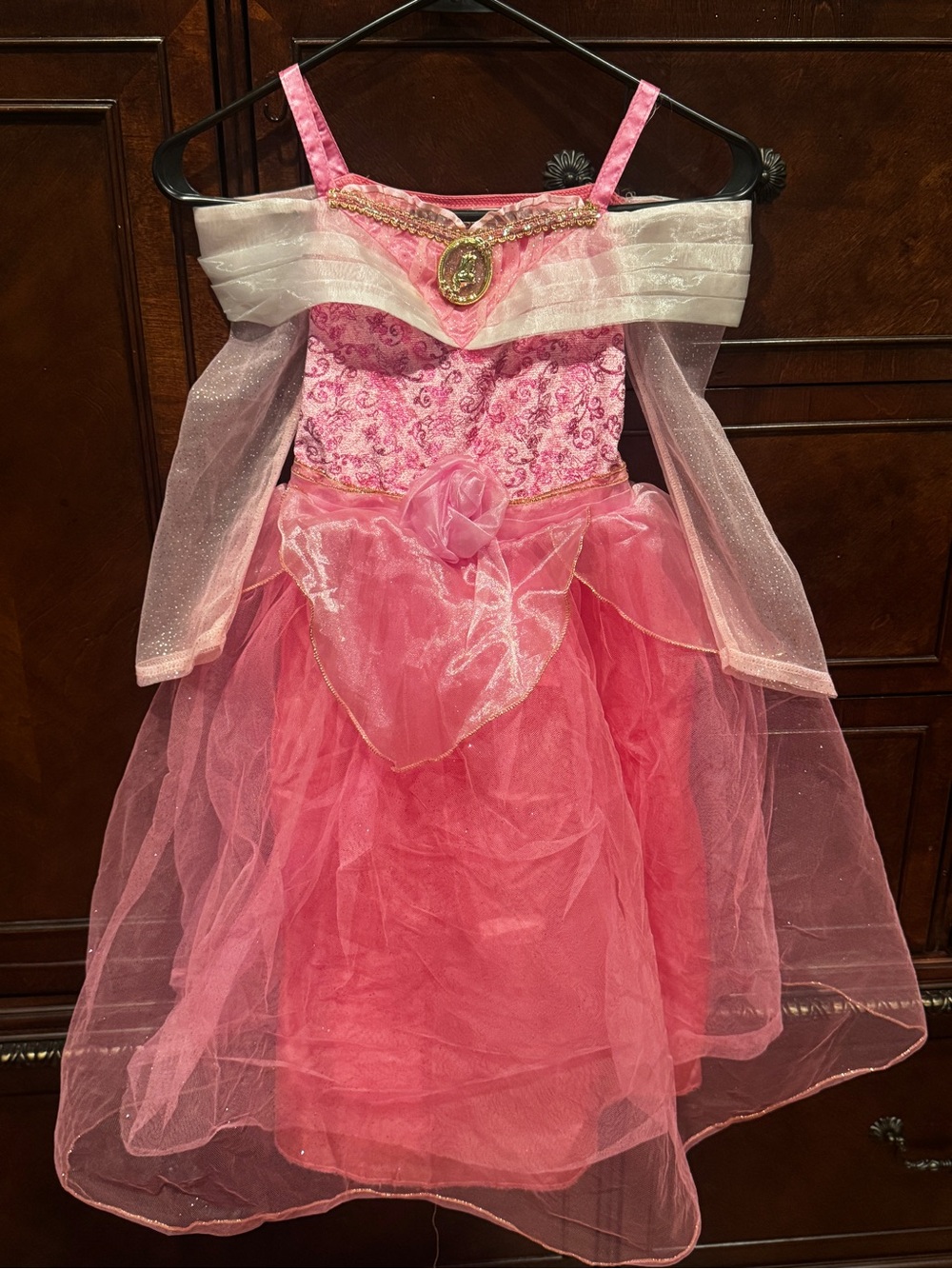 Disney Pink Aurora Princess Costume Dress